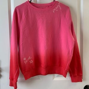 Ivory Ella Ombré Swewtshirt